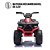 Quadriciclo Elétrico Importway 12V Controle BW209VM Vermelho - Imagem 3