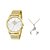 Kit Relógio Feminino Champion + Brinco e Colar CN26073E - Imagem 1