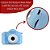 Mini Câmera Digital Infantil Importway BW169 - Azul - Imagem 4