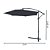 Ombrelone Suspenso Importway 3M C/ Capa IWOBLC-3AZ Azul - Imagem 2