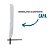 Ombrelone Suspenso Importway 3M C/ Capa IWOBLC-3AZ Azul - Imagem 5