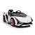 Mini Carro Elétrico Importway Lamborghini 6V BW181BR Branco - Imagem 3