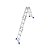 Escada Multifuncional Mor 4x3 3,37m 12 Degraus Ref.5221 - Imagem 5