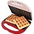 Maquina de Waffle Cadence Duet Antiaderente 750W WAF200 127V - Imagem 1