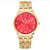 Relógio Feminino Tuguir Analogico TG141 TG30102 Dourado/Rosa - Imagem 1