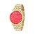 Relógio Feminino Tuguir Analogico TG141 TG30102 Dourado/Rosa - Imagem 2