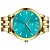Relógio Feminino Tuguir Analogico TG141 TG30103 Dourado/Azul - Imagem 2