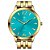 Relógio Feminino Tuguir Analogico TG141 TG30103 Dourado/Azul - Imagem 1