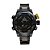 Relógio Masculino Weide Anadigi WH-2309B 10000 Preto/Amarelo - Imagem 1