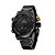 Relógio Masculino Weide Anadigi WH-2309B 10000 Preto/Amarelo - Imagem 2