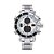 Relógio Masculino Weide Anadigi WH-5203 10087 Prata/Branco - Imagem 1