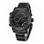 Relógio Masculino Weide Anadigi WH5209B A10851 Preto/Amarelo - Imagem 1