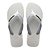 Chinelo Havaianas Dual Branco/Cinza Gelo - 39/40 - Imagem 1