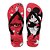 Chinelo Havaianas Top Disney Vermelho Rubi/Preto - 43/44 - Imagem 1