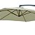 Ombrelone Lateral Importway 3,5Metros IWOBL350BR Branco - Imagem 3