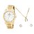 Kit Relógio Feminino Champion + Brinco e Colar CN26279W - Imagem 1