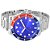 Relógio Masculino Tuguir Analógico TG157 TG30185 Prata/Azul - Imagem 3