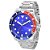 Relógio Masculino Tuguir Analógico TG157 TG30185 Prata/Azul - Imagem 2
