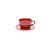 Aparelho de Jantar/Chá Oxford Unni Red 20 Peças Vermelho - Imagem 5