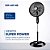 Ventilador de Coluna Mondial 140W Super Power VSP-40C-B 127V - Imagem 2