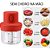 Processador de Alimentos Recarregável 250ml SQ-4311 Vermelho - Imagem 3