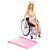 Boneca Barbie Fashion Cadeira de Rodas Mattel HJT13 - Imagem 1