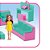 Coleção Mini Sala Com Boneca Judy Home Samba Toys Ref.0403 - Imagem 3