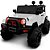 Mini Carro Elétrico Infantil Jeep Importway BW028BR Branco - Imagem 1