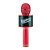 Microfone Karaokê Cks Toys The Voice Brasil WS858 Vermelho - Imagem 1