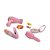 Brinquedo Imaginativa Fashion Calesita Tateti Ref.216 Rosa - Imagem 3