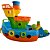 Brinquedo Barco Embarcadinho Calesita Tateti Ref.895 Azul - Imagem 3