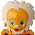 Brinquedo Amigo Leão Calesita Tateti 6 Peças Ref.616 Laranja - Imagem 3