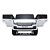 Mini Carro Elétrico Importway Land Rover BW122BCBR - Branco - Imagem 8