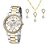 Kit Relógio Feminino Champion + Colar e Brincos CH38397E - Imagem 1