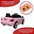 Mini Carro Elétrico Infantil Importway 6V BW007RS - Rosa - Imagem 4