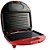 Mini Grill e Sanduicheira Philco Inox 750W Vermelho - 220V - Imagem 5