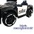 Mini Carro Elétrico Importway 12V Policial BW237PT - Preto - Imagem 9