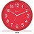 Relógio de Parede Herweg Quartz 660111-269 Vermelho Pantone - Imagem 2