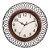 Relógio de Parede Herweg Quartz 660124-304 Marrom Chocolate - Imagem 1