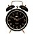 Relógio Despertador Herweg Mecânico 2385-034 Preto/Dourado - Imagem 1