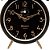 Relógio Despertador Herweg Mecânico 2385-034 Preto/Dourado - Imagem 3