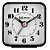 Relógio Despertador Herweg Quartz 2504-034 Preto - Imagem 1