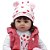 Boneca Bebê Reborn Shiny Toys Laura Baby Valentina 000457 - Imagem 3