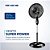 Ventilador de Coluna Mondial Super Power VSP-40C-NB - 220V - Imagem 2