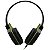 Headset Com Microfone Gamer Multilaser P2 PH146 Preto/Verde - Imagem 2