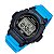 Relógio Masculino Casio Digital W-219H-2A2VDF Preto e Azul - Imagem 3