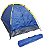 Barraca de Camping C/ Bolsa Importway 3 Pessoas IWBC-3P Azul - Imagem 1