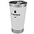 Copo Térmico Com Tampa Thermal Aço Inox 473ml - Branco - Imagem 1