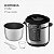 Panela de Pressão Elétrica Mondial 6L PE-60-6L-I Inox 220V - Imagem 7