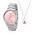 Relógio Feminino Tuguir + Colar TG145 TG35012 - Prata - Imagem 1
